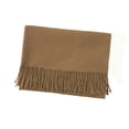 thumbnail image 2 of Cozy Solid Tone Scarf Versatile Shawl for Cold Weather & Indoor Comfort, 2 of 3