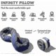 thumbnail image 5 of Travel Pillow - Home Travel Soft Neck Scarf Support Sleep WHBYV, 5 of 5