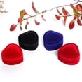 thumbnail image 4 of ZMHIXM Velvet Ring Box Earrings Box Jewelry Case Storage Gift Proposal Engagement Wedding Box Jewelry Counter Display, 4 of 7