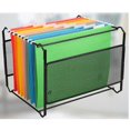 thumbnail image 2 of Organizador de archivos de metal de malla A4 yuxing caja para colgar carpetas de archivos soporte de escritorio color negro, 2 of 5