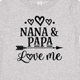 thumbnail image 4 of Inktastic Nana Papa Love Me Grandchild Boys or Girls Baby T-Shirt, 4 of 5