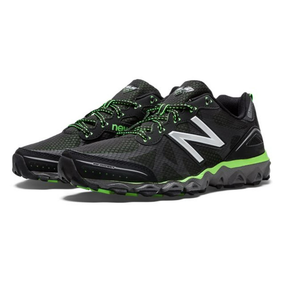 New Balance New Balance Men's MT710 Neutral Trail Running Shoe,Black/Green,10 D US Walmart
