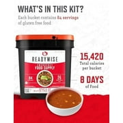 ReadyWise 84 Serving Gluten Free Grab and Go Bucket