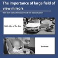 thumbnail image 4 of SHAR Car Interior Rear View Mirror, Car Interior Rear View Mirror Replacement Panoramic, Wide Angle Rear View Mirror Car Interior Auto Mirror, 4 of 5