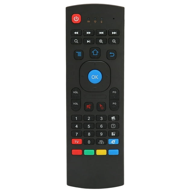 Ratón Remoto Inalámbrico, Alta Estabilidad Compatible Con Transmisión IR Teclado De Control Remoto 2.4G MX3 Para Proyector Para PC