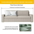thumbnail image 2 of Sofa Cover Elastic Couch Protector Slipcover 3 Seater Washable Furniture Dust-Proof Cover, 2 of 7