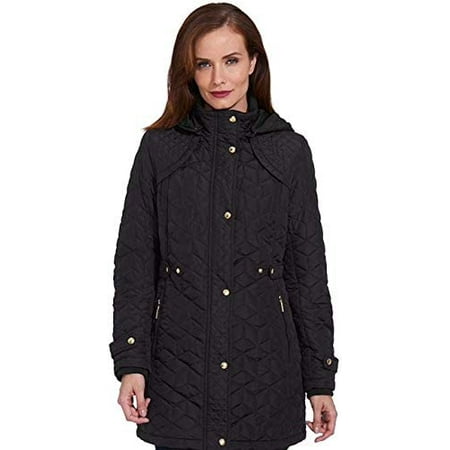 Weatherproof Garment Co. Womens Hooded Midweight Quilted Walker