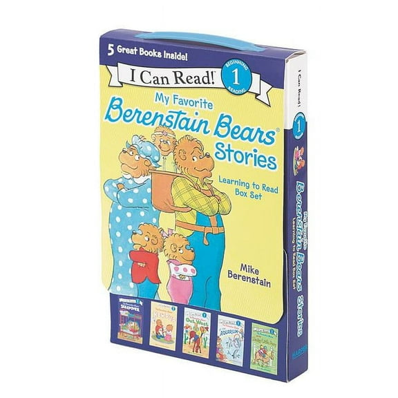 I Can Read Level 1 My Favorite Berenstain Bears Stories: Learning to Read Box Set, (Paperback)