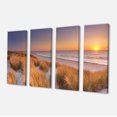 thumbnail image 2 of Sunset on Texel Island Beach - Modern Seashore Canvas Wall Art, 2 of 3