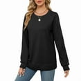 thumbnail image 5 of Ronuti Crewneck Sweatshirt Long Sleeve Sweater Winter Sweaters Loose Fit, 5 of 8