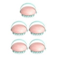 thumbnail image 1 of Wosthever Cepillo para lavar la cabeza Peine para masaje del cuero cabelludo Bolsa de aire elástica TPR Herramienta para fregar la ducha del baño, Rosa Type2 NO2, 1 of 6