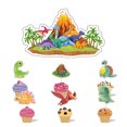 thumbnail image 3 of cumpleaños temáticas de amigos incluyen pancartas, globos de látex, adornos para pasteles, pegatinas, pluma marcada, amigos, fanáticos, suministros para fiestas, favores, 3 of 5