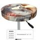 thumbnail image 4 of Balery Romantic Flower Fox Fundas de asiento para taburete de bar redondo de tela de terciopelo ajustables que protegen de arañazos y manchas para sillas de 14 a 17 pulgadas.-13 inch, 4 of 7