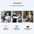 thumbnail image 3 of DOOGEE Tab G6 MAX Android 16 Tablet, 13.4 inch Tablet 90Hz 7.7 mm Ultra-Thin Gaming Tablets with Gemini AI, 32GB+256GB/2TB TF, 11000mAh+18W, UNISOC T7280 Octa-Core, 13MP+8MP, Dual Speakers/Face ID, 3 of 10