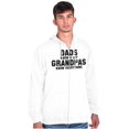 thumbnail image 5 of Grandpa Knows Everything Grandfather Zip Hoodie Sweatshirt Men Brisco Brands X, 5 of 6