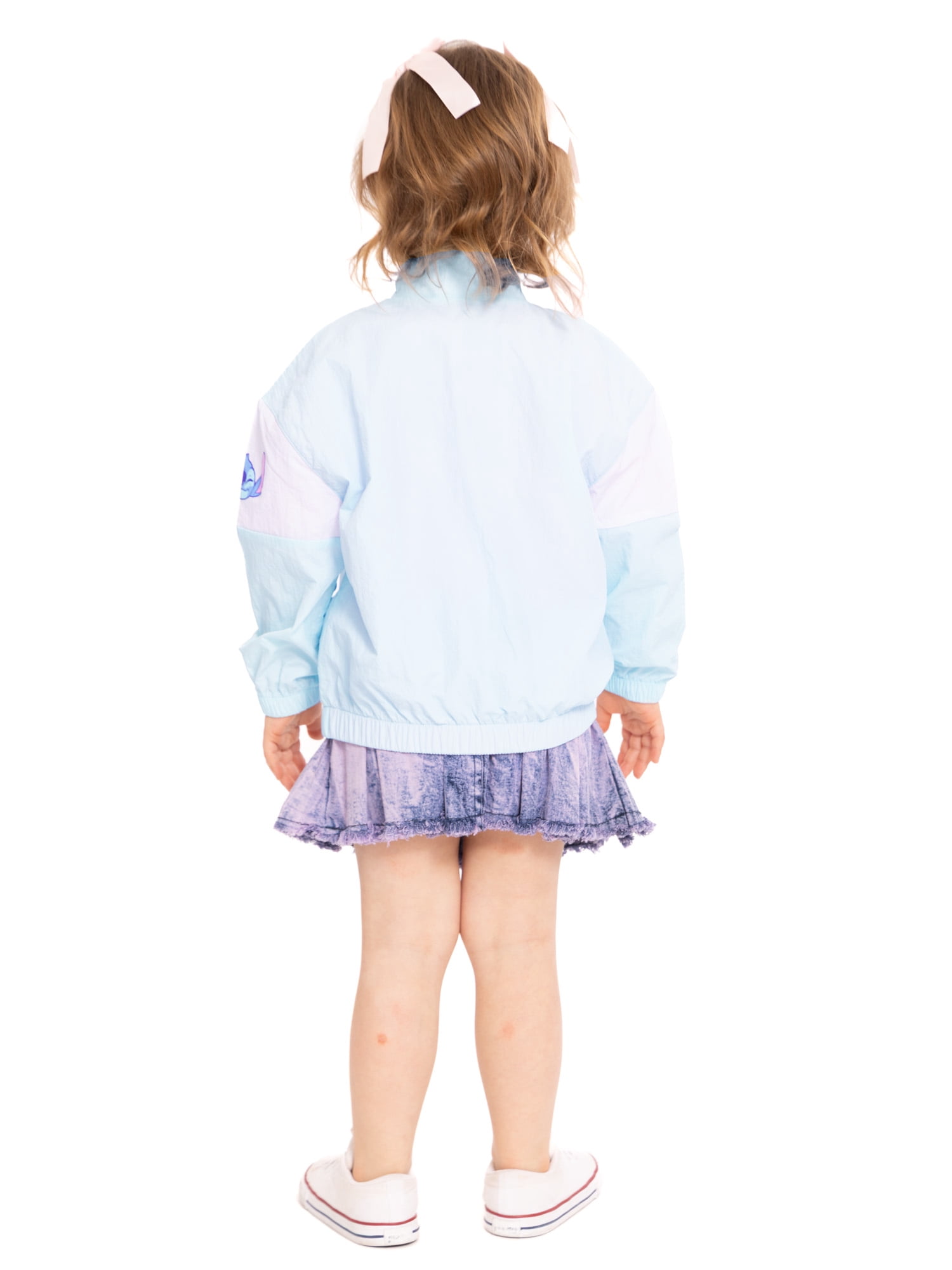 Stitch Toddler Full Zip Jacket with Long Sleeves, Sizes 12M-5T