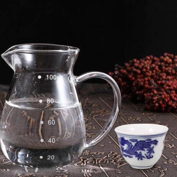 WASHWEPE Small Tea Cup Ceramic Chinese Style Easy to Clean 4Pcs