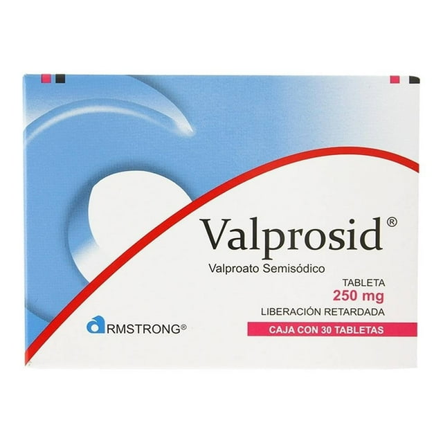 Valprosid 250 mg liberación retardada 30 tabletas
