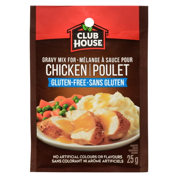 Club House, mélange de sauce sèche / assaisonnement / marinade, sauce au poulet, sans gluten 25 g