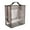 Black, variant on Mini Portable ITX Computer Case, Full Transparent DIY Desktop Case 2.5 Inch SSDs Compact Mini ITX Case with Handle, 1 Cooling Fan for 170x170mm Motherboard