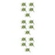 thumbnail image 3 of Ramo de flores artificiales Bearachild 5 unids/set bajo mantenimiento larga durabilidad blancas, 3 of 6