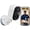 White, variant on CINMOORE 2.5K Wireless Home Security Cameras Outdoor WiFi, Non-Subscription AI Motion/Person Detection, 4MP Crystal Night Vision, Full Duplex 2-Way Audio, IP66 Waterproof Battery Powered, U.S. Cloud