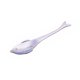 thumbnail image 1 of Cuchara de café de acero inoxidable Cuchara de sopa de delfines linda Cuchara de té reutilizable Cuchara de agitación Cuchara de pastel de postre de azúcar (Plata), 1 of 7
