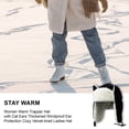 thumbnail image 4 of Women Warm Trapper Hat with Cat Ears Thickened Windproof Ear Protection Cozy Velvet-lined Ladies Hat, 4 of 10