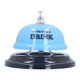 thumbnail image 1 of Restaurant Call Bell with Anti Slip Base Manual Meeting Bar Service Bell for Dinner School(Blue ), 1 of 5