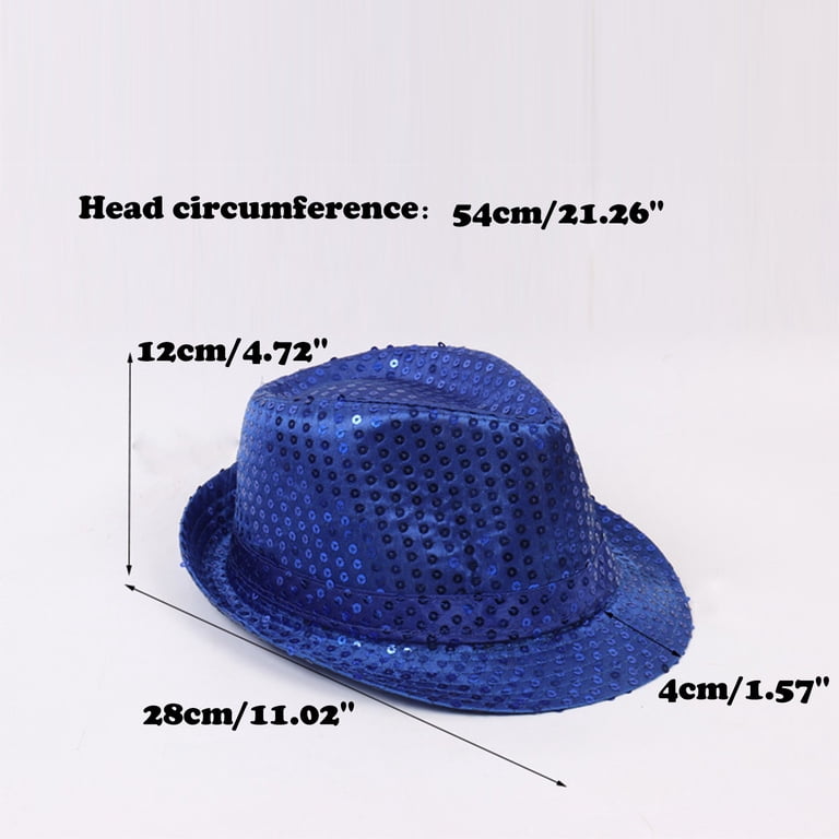 Universal Kids Performance Hat Elegant Solid Color Sequin  display picture 3