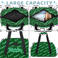 thumbnail image 5 of Jiaoprinted Custom Sports Bag Name for Women, Personalized Duffle Gym Bag with Name, Dance Bag, Travel Overnight Weekender Bags, Green Cyan, 5 of 7