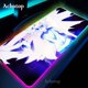thumbnail image 1 of Alfombrilla de ratón de Anime Hunter x Hunter RGB 80x30 para juegos, alfombrilla de ratón de 2mm de gran tamaño para teclado de ordenador portátil, alfombrilla de mesa con luz LED para juegos LIUWENJING unisex, 1 of 2