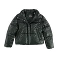 thumbnail image 1 of Levi's Manteau Matelassé en Similicuir pour Femme, Vert, Grand, 1 of 2