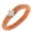 Pink, variant on EDFORCE Stainless Steel Rose Gold-Tone White CZ Stretch Mesh Bracelet