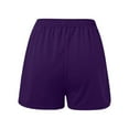 thumbnail image 5 of Comfortable Shorts for Women, Flowy Athletic Shorts for Women,Women's Casual Sports Shorts with Elastic Waist Loose Fit Wide Leg Design for Summer and Everyday Wear, 5 of 5