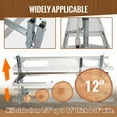 thumbnail image 6 of Kojem 14" - 36" Portable Chainsaw Mill Guide Bar Wood Cutting Sawmill Aluminum Steel for Builders/Woodworkers, 6 of 8