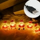 thumbnail image 5 of Lámparas de Navidad Santa Claus, luces LED, decoración de colores, cadena de luces, luces de colores, iluminación festiva, luces de Navidad para exteriores, luces de Navidad para interiores,, 5 of 6