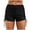ZZA Black, variant on Womens Swim Shorts High Waisted Swim Bottoms Bathing Suit Bottom Boy Shorts Swimsuit Bottom Wide Elastic Band Sports Yoga Shorts Skirt Swimbottom