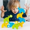 thumbnail image 3 of Partheme Novelty Toys 1 Counts Wooden Character Training Puzzle Game Toy Kit Educational Preschool Toy Multicolour, 3 of 8