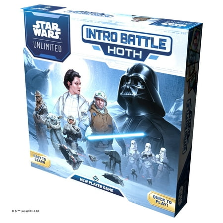 Star Wars: Unlimited - Intro Battle: Hoth Strategy Board Game for Ages 12+, from Asmodee
