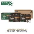 thumbnail image 2 of Peet's Coffee Dark Roast Keurig Coffee Pods - Assorted Selection Pack of Major Dickason's Blend, French Roast, Organic Alma De La Tierra, and House Blend - 40 Count (4 Boxes of 10 K-Cup Pods)., 2 of 3