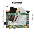 thumbnail image 3 of Iauyy Pencil Case for 3-Ring Binder, Transparent Window Pencil Box with Smooth Zipper, Large Capacity 3-Ring Binder Pencil Case, with 3 Reinforced Eyelet,Animals, 3 of 6