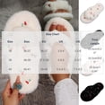 thumbnail image 3 of Wensltd Womens Memory Foam Fuzzy Slippers Indoor Flat Home Slippers Open Toe House Shoes, 3 of 9