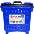 thumbnail image 1 of Carro de Compras dbest products GoCart Canasta de Ropa Azul, 1 of 6