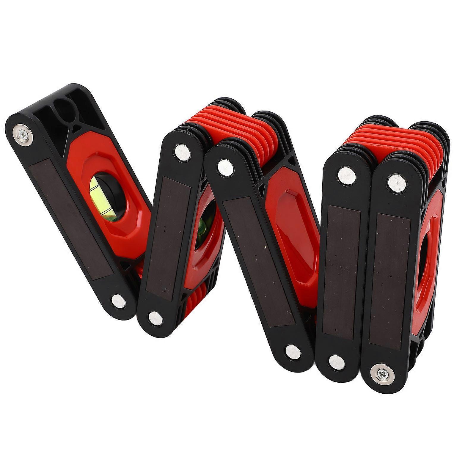 Foldable Bubble Level Ruler with Magnet High Accuracy Expandable Level ...