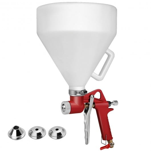 Details about   Air Hopper Spray Gun Texture Tool With 3 Nozzle 