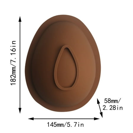 

WANYNG Easter Silicone Mould For Chocolate 3D Crumbly Chocolate Mould For Easter Dessert Baking