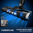 thumbnail image 4 of Farberware Classic Stick Vacuum Cleaner, Powerful Suction and Lighted Motor Brush for Carpet and Hard Floors, 4 of 6