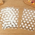 thumbnail image 6 of Candy Cellophane bags, 5x8 in Cookie Bags With Ties, 100 PCS Treat Bags for Gift Wrapping, Bakery, Cookie, Candies, Dessert, Party Favors Packaging (QS57), 6 of 6