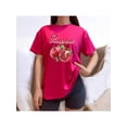 thumbnail image 2 of Playera Blusa De Granadas Pomegranate – Estilo Natural con Sabor a Frescura Color Fucsia Talla Extra Grande Marca Emil SaEs, 2 of 4